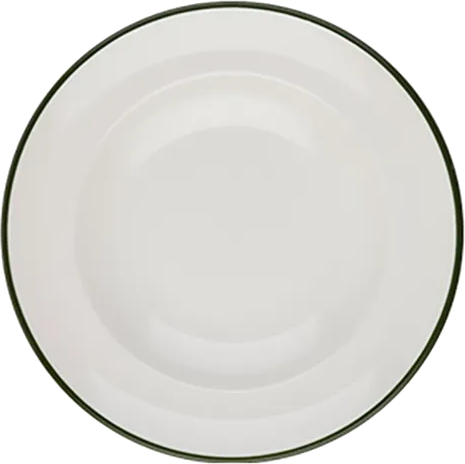 Modest Green Miro Deep Plate 25 cm 420 cc