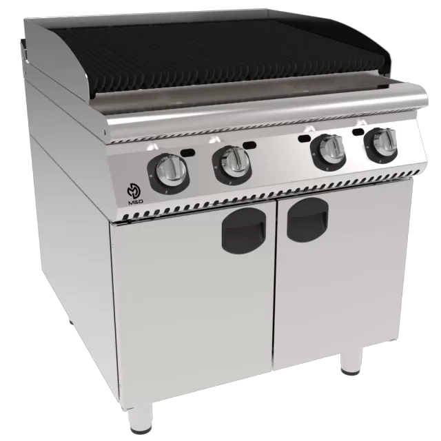 وحدة Lavastone Grill 1 مع خزانة