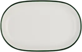 Modest Green Magnus Oval Platter 14 cm