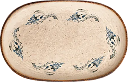 Voyage Navy Magnus Oval Platter 23 cm