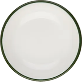 Modest Green Lona Deep Plate 15 cm 240 cc
