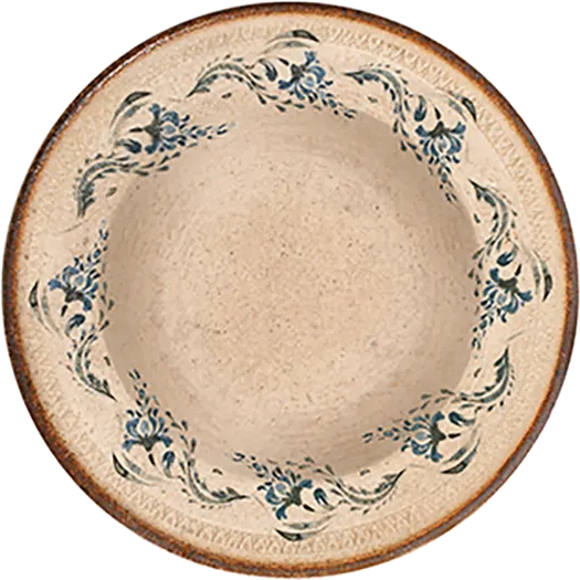 Voyage Navy Miro Deep Plate 28 cm 560 cc