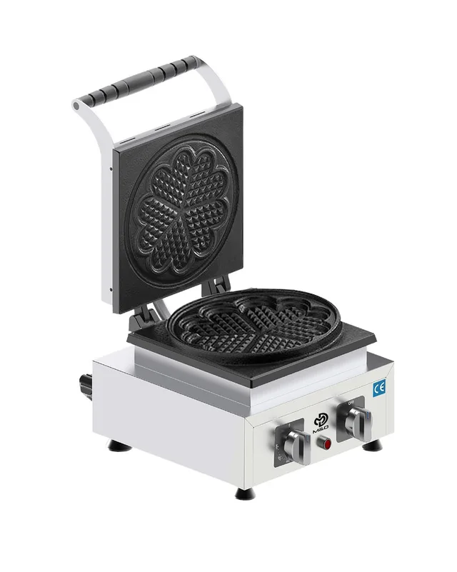 Waffle Makinesi Tekli Çiçekli
