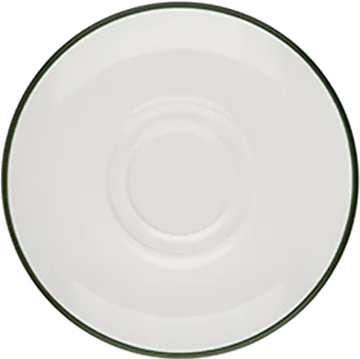 Modest Green Lona Saucer 19 cm
