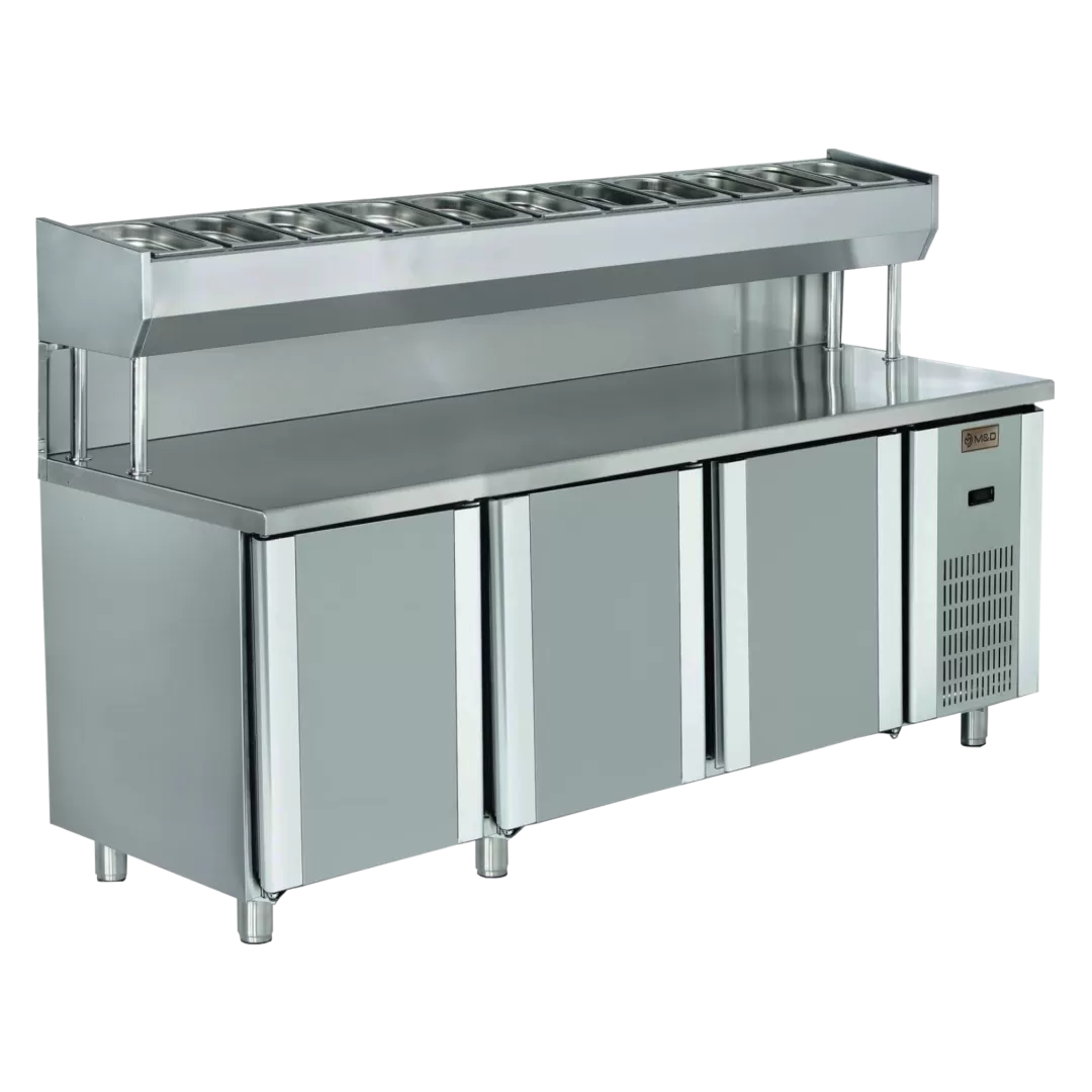 Pizza and Salad Cabinet 3 Doors