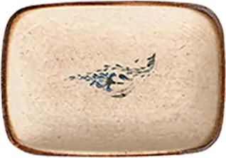 Voyage Navy Quadro Rectangular Platter 18 cm (17 * 12)