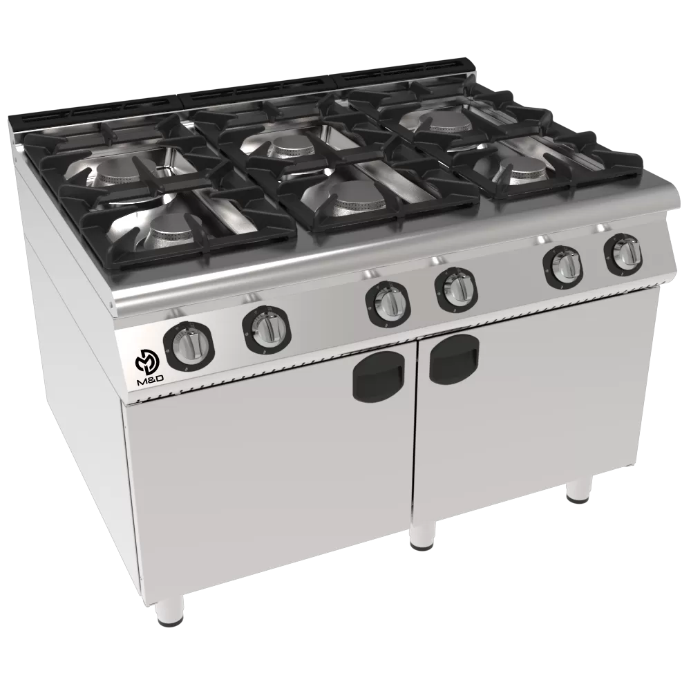 Cooker 1.5 Module with Cabinet 6 Burners