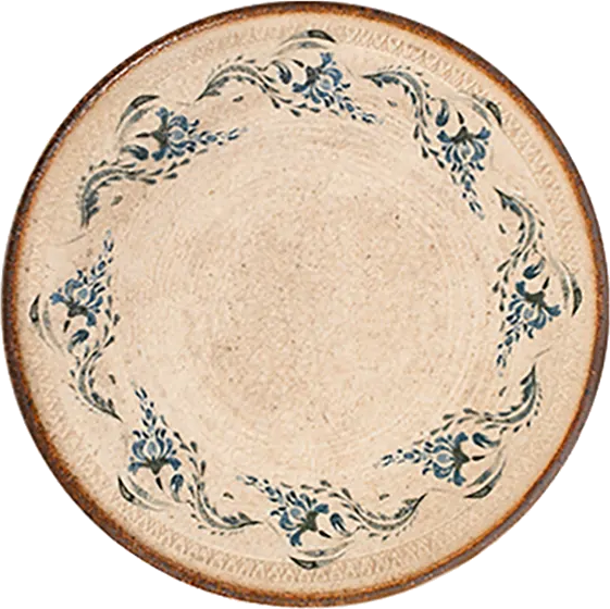 Voyage Navy Lona Flat Plate 30 cm