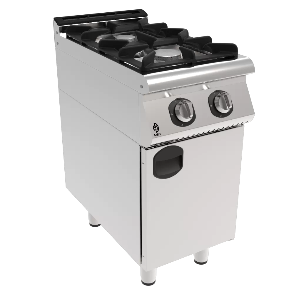 Cooker 1/2 Module with Cabinet 2 Burners