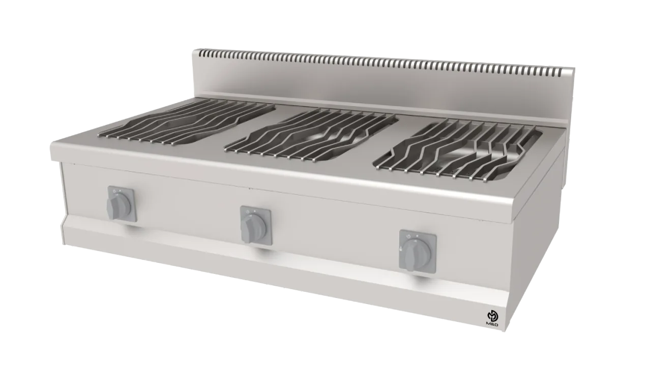 طباخ جنبًا إلى جنب مع وحدة Prime Burner 1.5