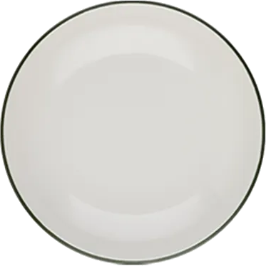 Modest Green Valle Deep Plate 20 cm 550 cc