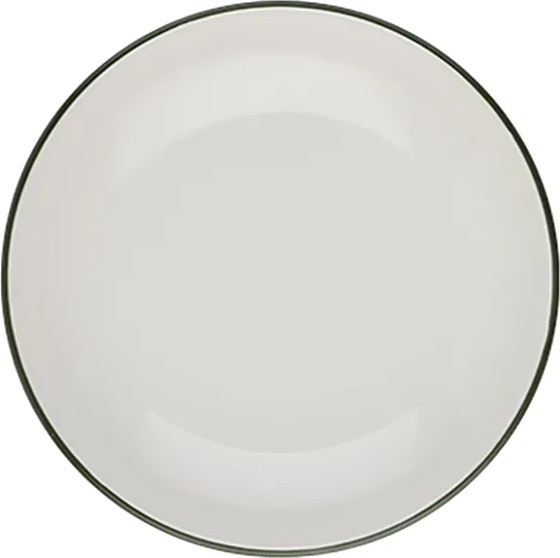 Modest Green Valle Deep Plate 30 cm 2000 cc