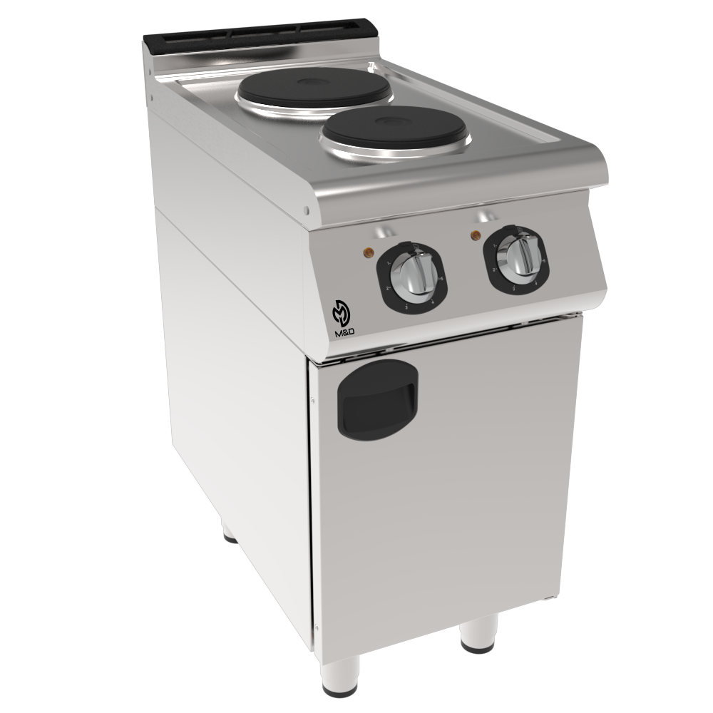 Cooker with 1/2 Module Cabinet