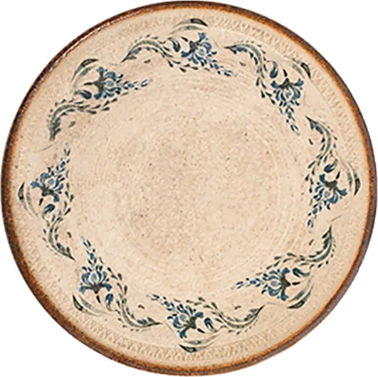 Voyage Navy Lona Flat Plate 28,5 cm