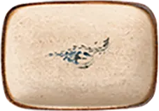 Voyage Navy Quadro Rectangular Platter 13 cm (12 * 8)