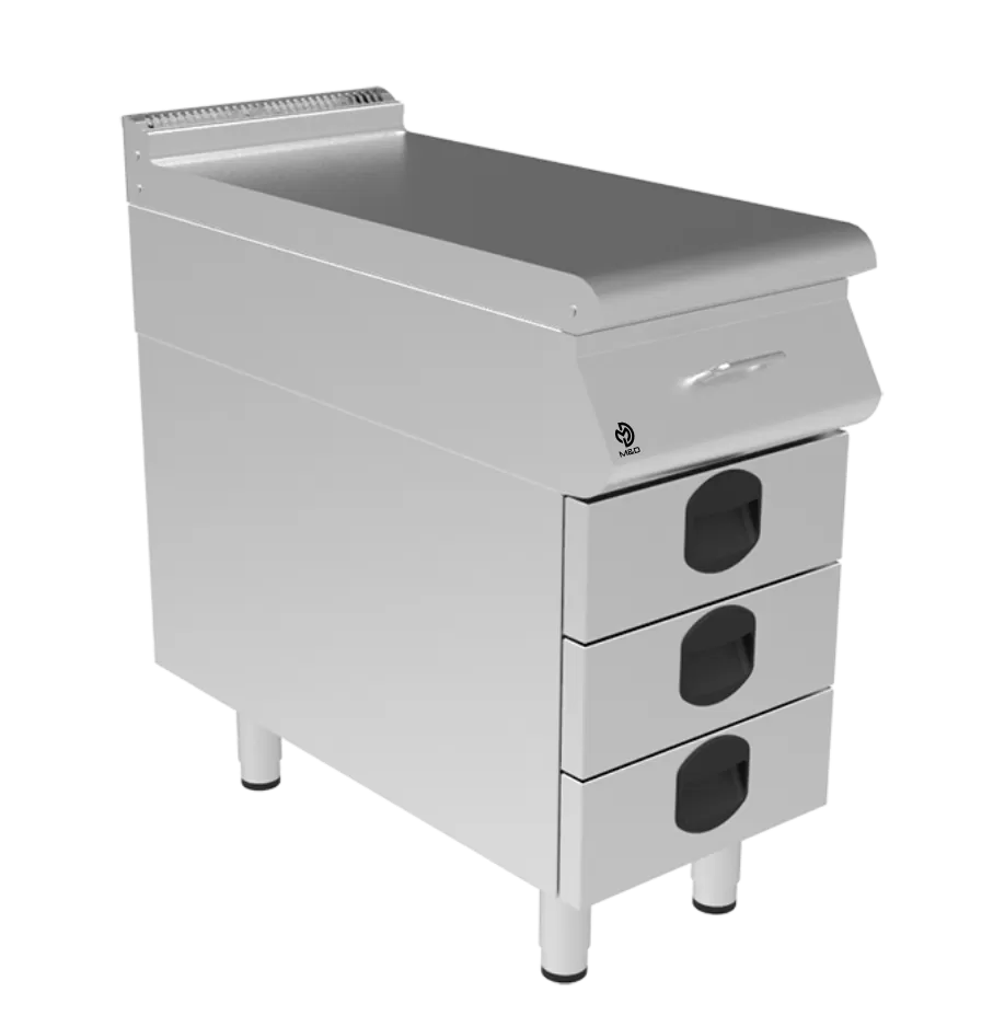 Intermediate Bench with Drawers 1/2 Module