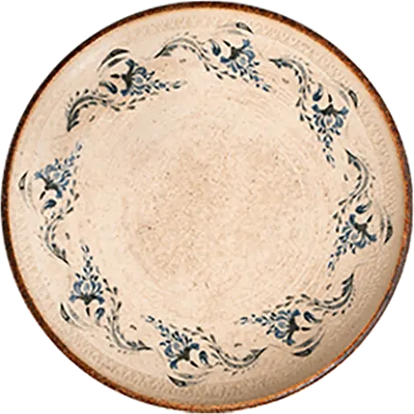 Voyage Navy Valle Deep Plate 25 cm 1140 cc
