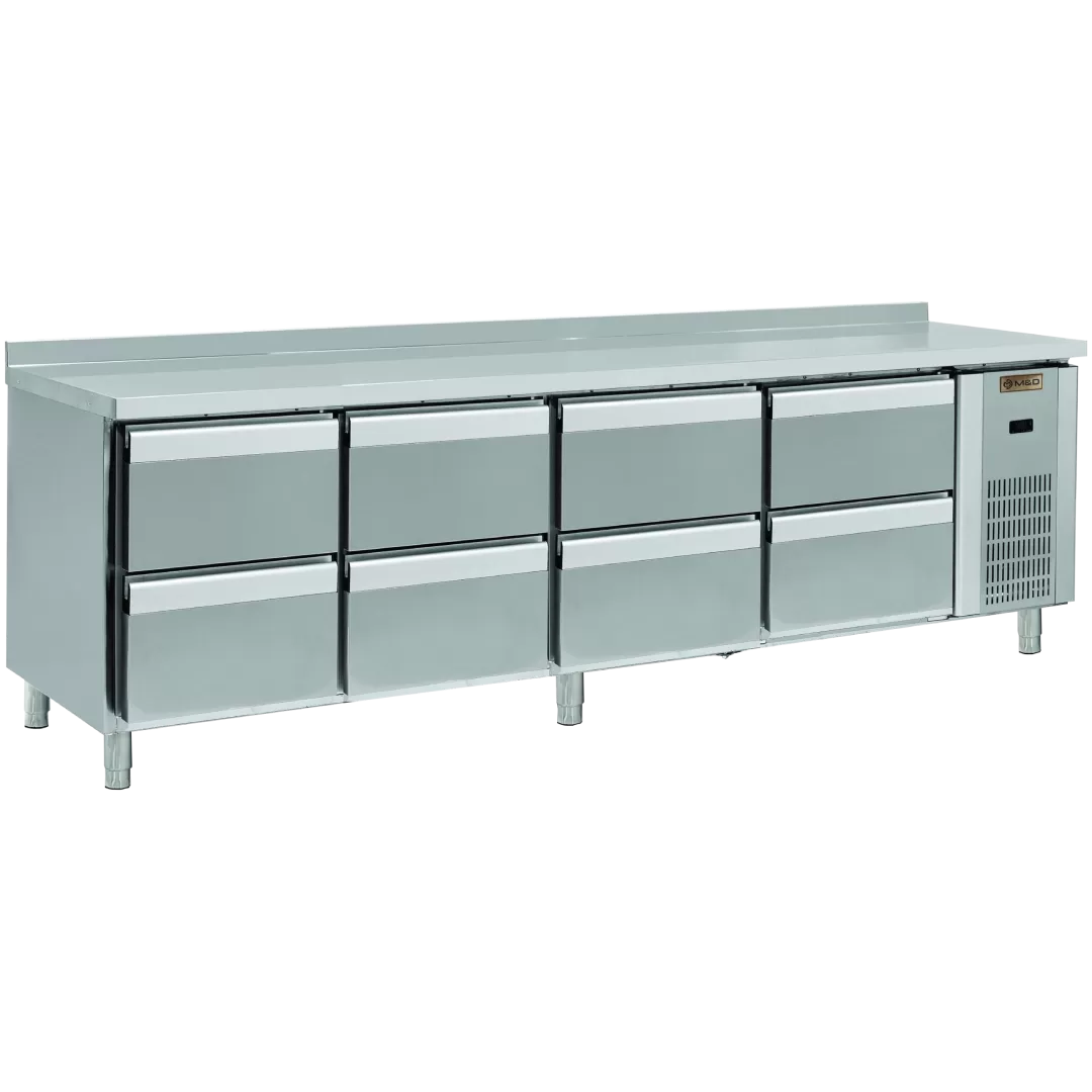 Counter Type 8 Drawer Refrigerator