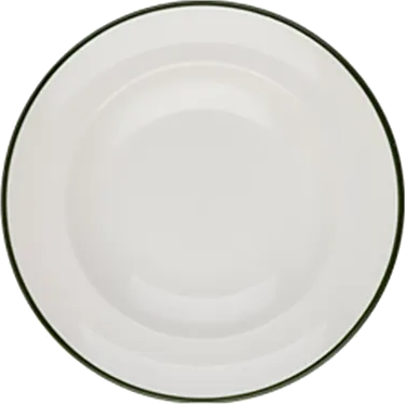 Modest Green Miro Deep Plate 20 cm 170 cc