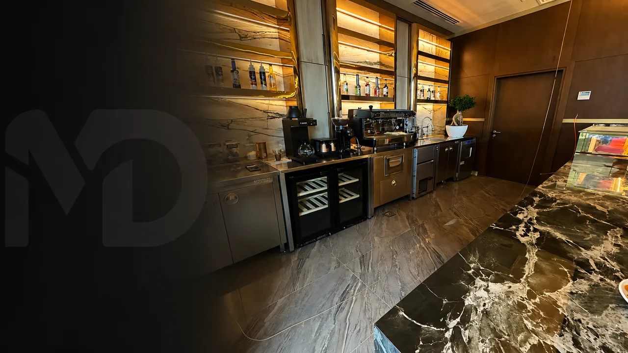 Industrial-scale kitchens
