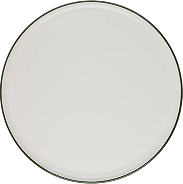 Modest Green Mesa Pizza Plate 33 cm