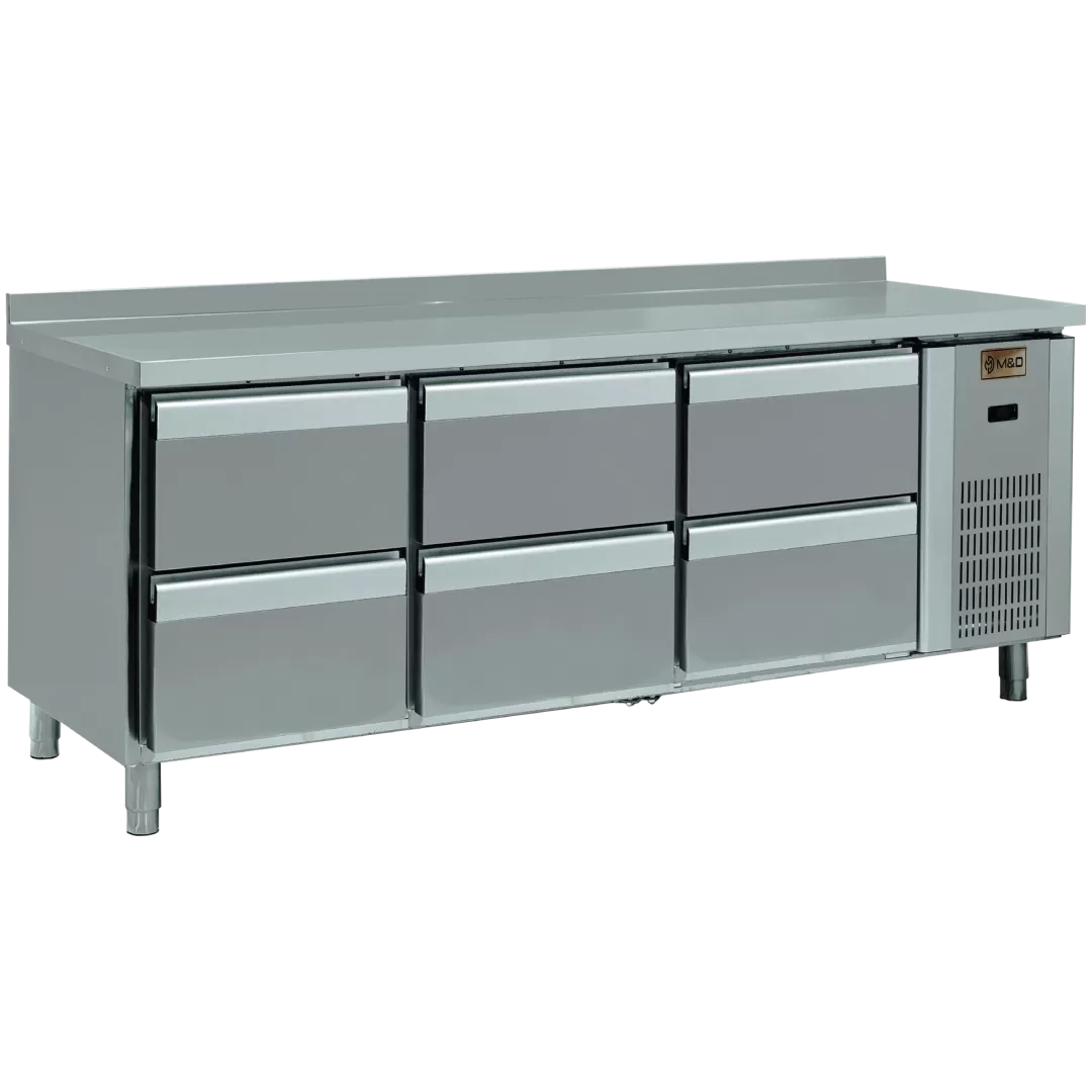 Counter Type 6 Drawer Refrigerator
