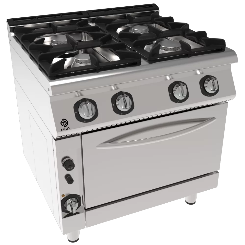 Cooker 1 Module with Oven, 4 Burners