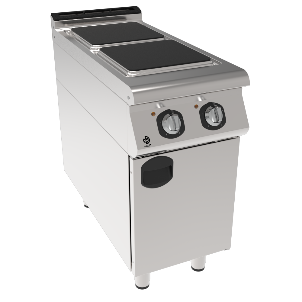 Cooker with 1/2 Module Cabinet