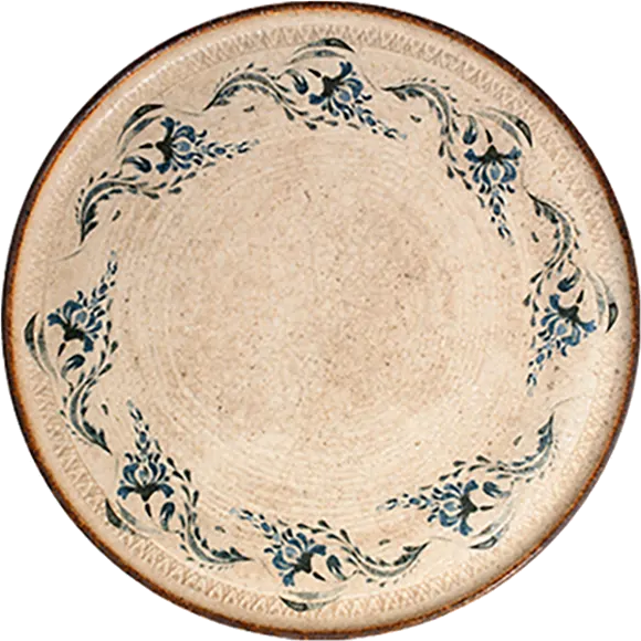 Voyage Navy Mesa Pizza Plate 31 cm