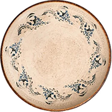 Voyage Navy Valle Deep Plate 20 cm 550 cc